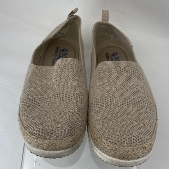 BOBS from Skechers Tan Knit Slip on size 10 - Picture 10 of 14